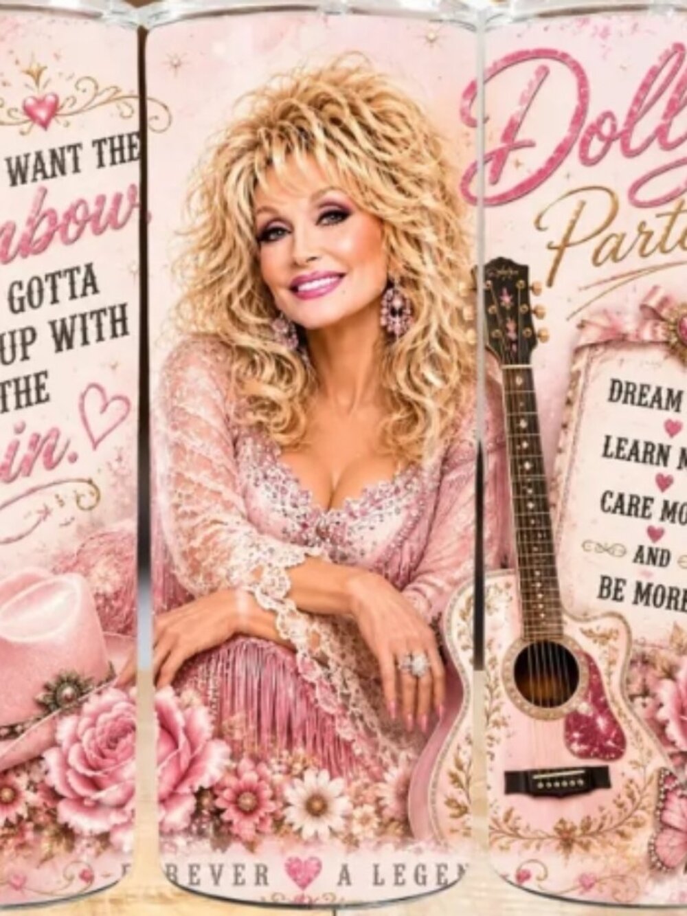 Dolly Parton Tumbler